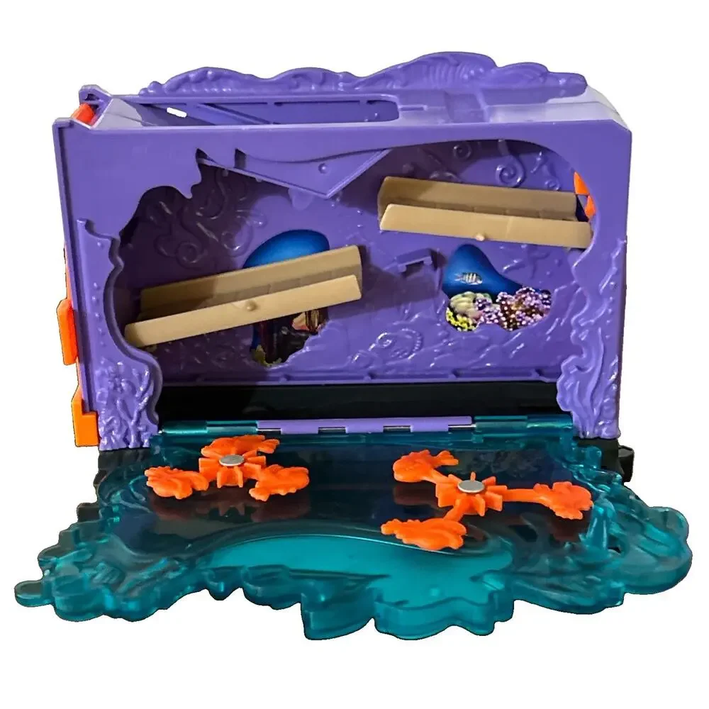 Rare 2017 Hot Wheels City Downtown Aquarium Bash Car Wash Play Set